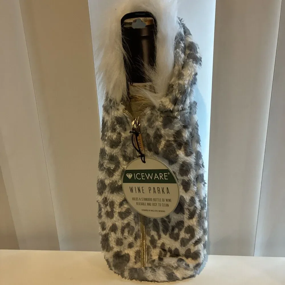 Iceware Wine Parka Jacket With Gold Zipper- New - Picture 2 of 4